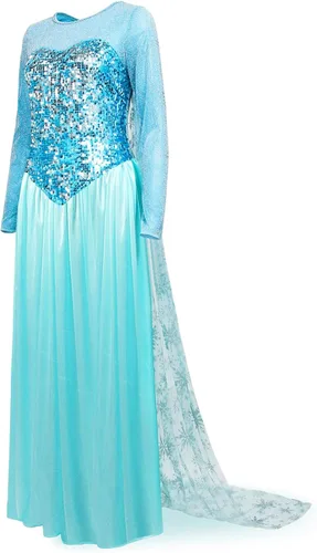 Vista 3 de Colorfog Elegante vestido de princesa para mujer disfraz de fiesta de Navidad vestido de hada