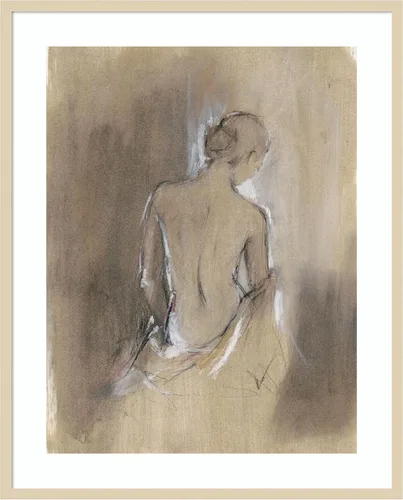 Vista 5 de Amanti Art Lienzo decorativo para pared, 24 x 20 pulgadas, figura contemporánea adornada II por Ethan Harper, arte de pared de personas, decoración
