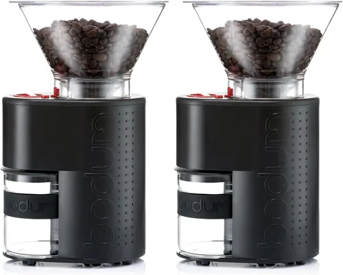 Vista 7 de Molino de café eléctrico con cuchillas Bodum Bistro, Negro