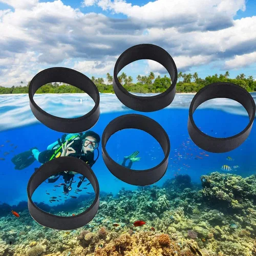 Vista 4 de heyous Banda de fijación de goma, cinturón de peso de buceo, correa de placa trasera de tanque subacuático, arnés de mochila al aire libre