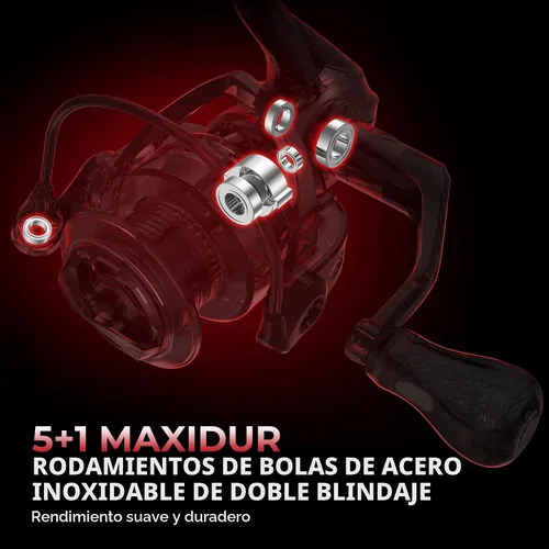 Vista 4 de KastKing Royale Legend II Twin Tip - Combos de caña y carrete de pescar de punta doble, combo para spinning y casting, cañas de grafito IM6 de 2