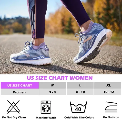 Vista 6 de Calcetines tobilleros para mujer, atléticos, de corte bajo, de compresión, acolchados, 5 pares
