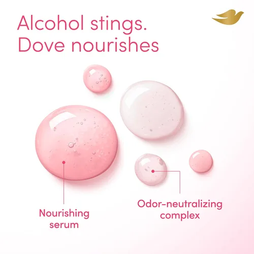 Vista 5 de Dove Berry Blush - Desodorante en aerosol para todo el cuerpo sin alcohol