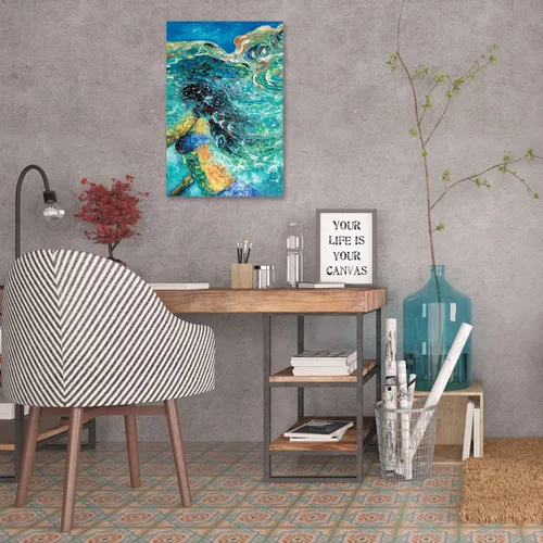 Vista 5 de Jaxson Rea "Esmeralda Gallery Wrapped Canvas by Chiara Magni, 10" x 15