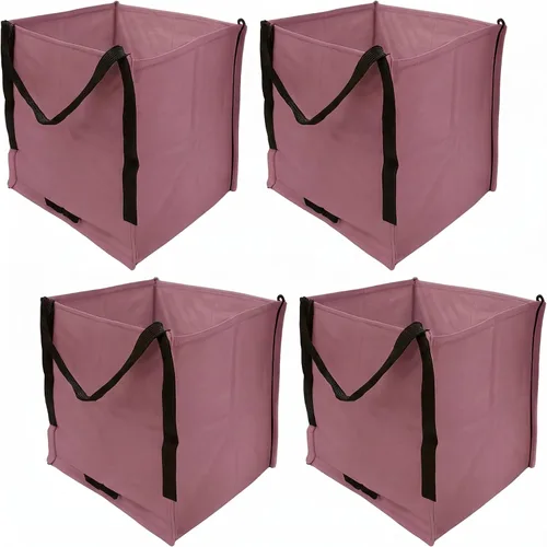 Vista 18 de DURASACK Bolsa de Almacenamiento de Servicio Pesado con Cremallera Superior de 22 Galones, Bolsa de Mudanza de Polipropileno Tejido Resistente Combo