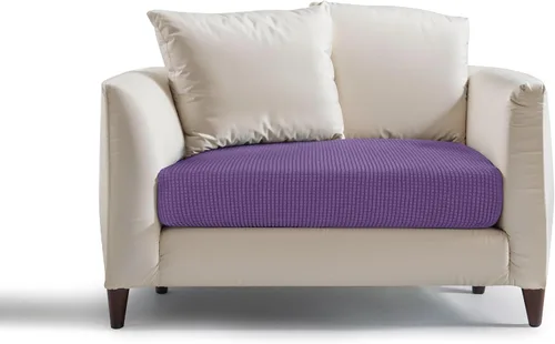 Vista 9 de SUBRTEX Funda para Sofá, Fundas Deslizables para Asientos de Autocaravana, Fundas Elásticas Duraderas para Loveseat, Protector de Muebles de Spandex