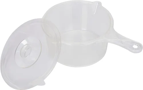 Vista 5 de Kitchen Craft 5028250154163 - Cacerola para microondas (30.4 fl oz), transparente