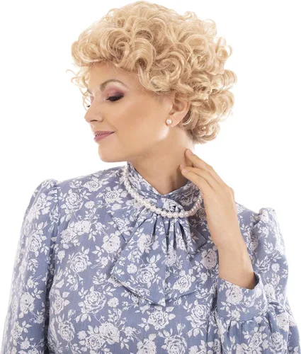 Vista 3 de The Golden Girls - Disfraz de cosplay para adultos, con licencia oficial de rosa, talla XXL, Azul