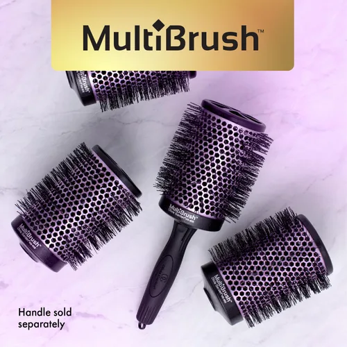 Vista 7 de Olivia Garden MultiBrush - Cepillo térmico desmontable no eléctrico con barril de cerámica