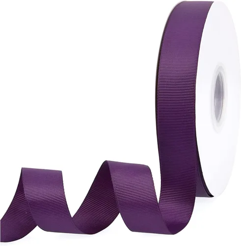 Vista 91 de Cinta de grogrén de doble cara de color liso azul bebé de 1-1/2 pulgadas x 50 yardas para envolver regalos, bodas, fiestas, manualidades, lazos