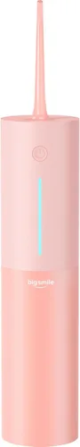 Vista 12 de Bigsmile Irrigador dental portátil inalámbrico para ducha de viaje, hilo dental fuerte IPX7 200ML imprescindible para niños y puentes