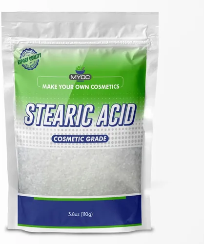Vista 8 de Polvo de ácido esteárico (110 g / 3.8 oz) – Emulsionante espesante de grado cosmético y agente endurecedor para cremas, lociones, jabones