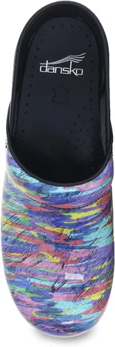 Vista 2 de Dansko Professional Zuecos para mujer comodidad durante todo el día con soporte de arco del pie