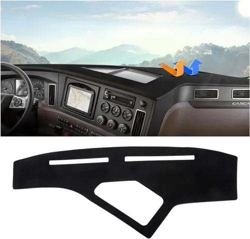 Vista 10 de Autorder Alfombrilla de Salpicadero para Rivian R1T 2022-2025 2026 Accesorios Cubierta de Salpicadero Manta de Salpicadero Franela Protección contra