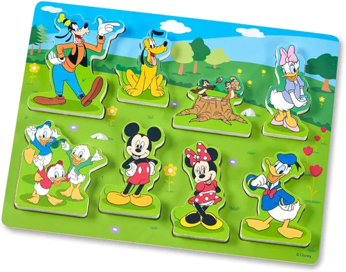 Vista 5 de Melissa & Doug Disney Mickey Mouse - Rompecabezas de madera grueso