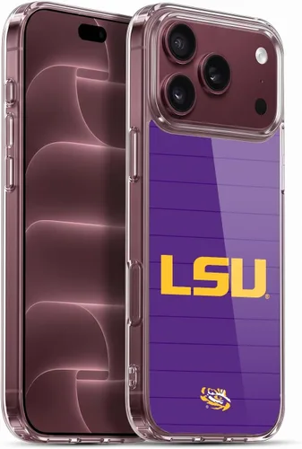 Vista 122 de Head Case Designs Funda de gel suave con licencia oficial de la Universidad Estatal de Louisiana LSU Camou compatible con Apple iPhone 7 Plus/iPhone