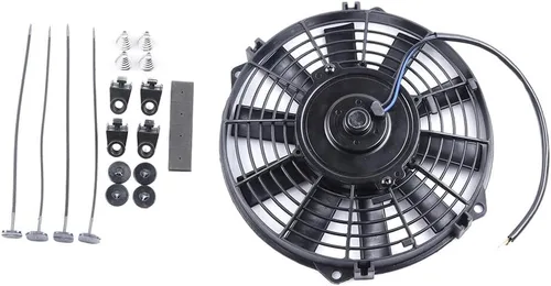 Vista 6 de SCITOO 2 ventiladores de refrigeración de 8 pulgadas para Chevrolet Camaro 2007-2009 2014-2015 2017 para GMC para Sierra 2007-2009 2014-2015 2017