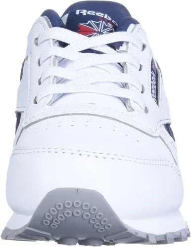 Vista 2 de Reebok Tenis clásicos unisex de cuero Step N Flash Light Up