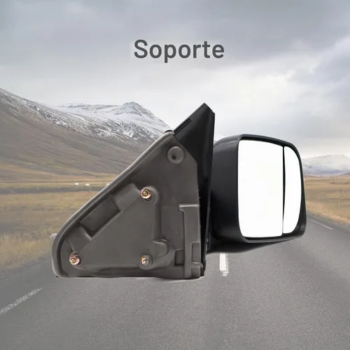 Vista 5 de Espejos de remolque compatibles con Dodge Ram 1500 2002-2008, Dodge Ram 2500 2003-2009, 3500, camioneta pickup, espejos de remolque ajustables