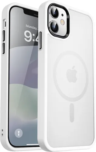 Vista 83 de MOCCA - Funda magnética resistente para iPhone XR de 6.1 pulgadas, compatible con MagSafe, funda con protección contra caídas de grado militar