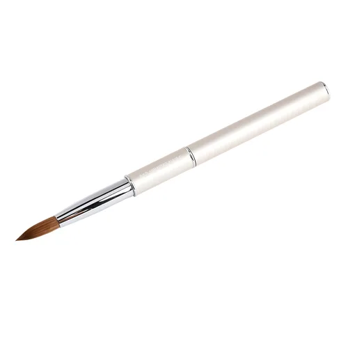 Vista 11 de Kolinsky - Cepillo de uñas acrílico, 100% puro, para aplicación de polvo acrílico, herramienta profesional de manicura para extensión de uñas