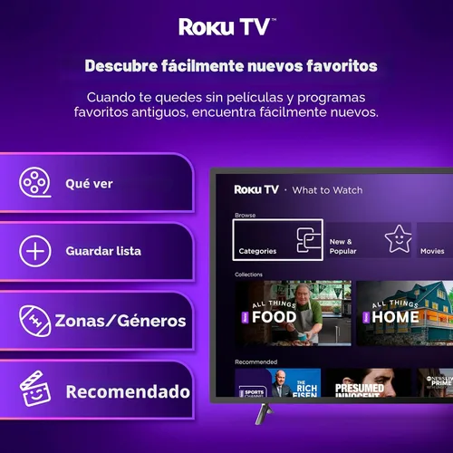 Vista 15 de Hisense Serie A4 32A4HNR - Smart Roku TV HD 720p de 32 pulgadas con compatibilidad Alexa - Audio Dolby, diseño de bisel delgado, Asistente de Google