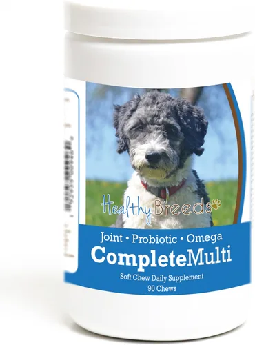 Vista 92 de Healthy Breeds Affenpinscher todo en uno multivitamínico suave masticable 60