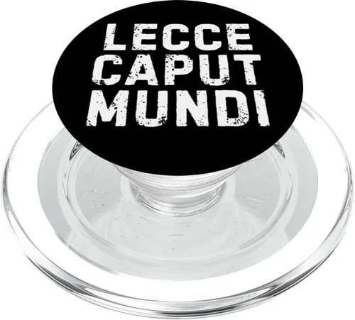 Vista 7 de Lecce Caput Mundi Città Simpatica Uomo Donna Bambino PopSockets Adhesive PopGrip
