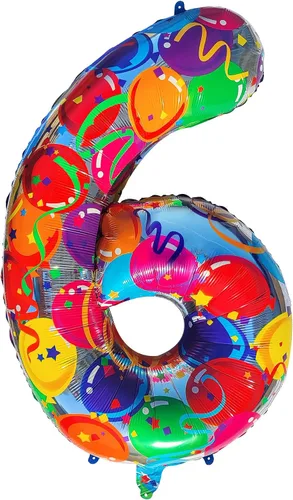 Vista 13 de Globos del número 0, globos arcoíris cero para decoraciones de cumpleaños de 10, 40 pulgadas, globos de neón grandes números 20, globos iridiscentes