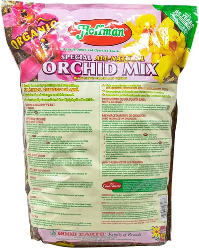 Vista 2 de Hoffman 10808 Organic Special Orchid Mix, 8 cuartos de galón