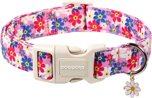 Vista 20 de DOGWONG Collar de Abeja Amarilla para Perros - Lindos Collares de Perros Ajustables de Diseño Primaveral Collar Amarillo para Cachorros para Perros