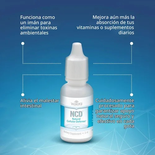 Vista 7 de Suplemento líquido natural de defensa celular (NCD), fórmula mineral y botánica avanzada, bienestar diario inmune y celular, gotas de fácil