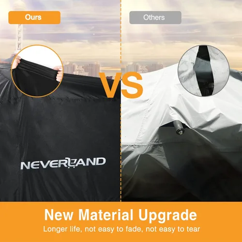 Vista 5 de NEVERLAND Cubierta para ATV Impermeable de Servicio Pesado Cubierta para Vehículo de 4 Ruedas Cubierta para Quad Resistente a Todas las Condiciones