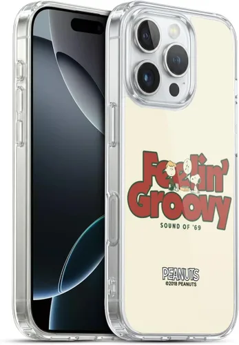 Vista 169 de Head Case Designs Funda de gel suave con licencia oficial de Peanuts Freak Flag Fly Woodstock 50th compatible con Apple iPhone 7 Plus/iPhone 8 Plus