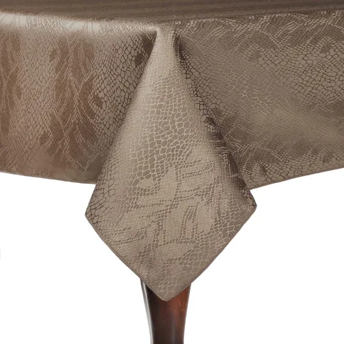 Vista 5 de Ultimate Textile Modern Damask Kenya - Mantel cuadrado (72 x 72 pulgadas), color negro
