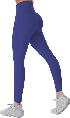 Vista 11 de Sunzel - Leggings de entrenamiento para mujer con cintura alta y control de abdomen Negro
