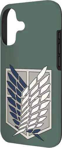 Vista 2 de Attack on Titan Funda protectora del regimiento de exploradores de la temporada 4 para iPhone 17