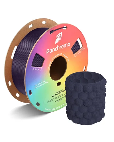 Vista 70 de Polymaker Panchroma - Filamento PLA mate de 0.07 in, 2.2 lbs, madera de Madera mate de doble degradado
