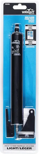 Vista 2 de Wright Products - Pantalla neumática ligera y cierrapuertas de tormenta, negro