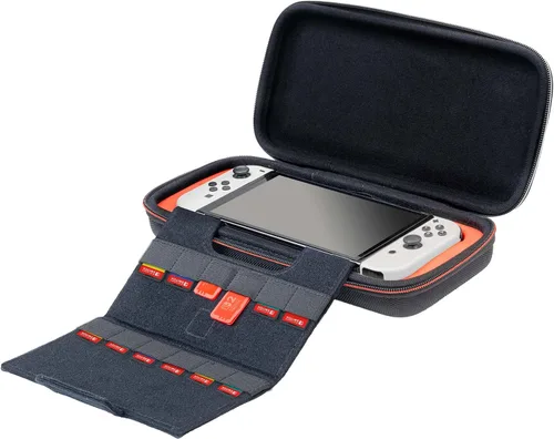Vista 4 de R.D.S. INDUSTRIES, INC. – Game Traveler Deluxe Licensed Travel Case Designed for Nintendo Switch, Nintendo Switch 2, OLED, Mario Kart World