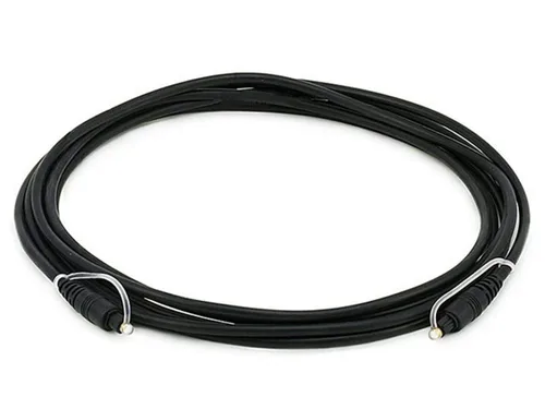 Vista 7 de Monoprice Cable de audio óptico Toslink de 0.197 in OD de 1.5 pies (paquete de 2)