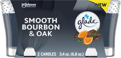 Vista 21 de Glade Tarro de velas, ambientador, manzana y canela, 3.4 onzas, 2