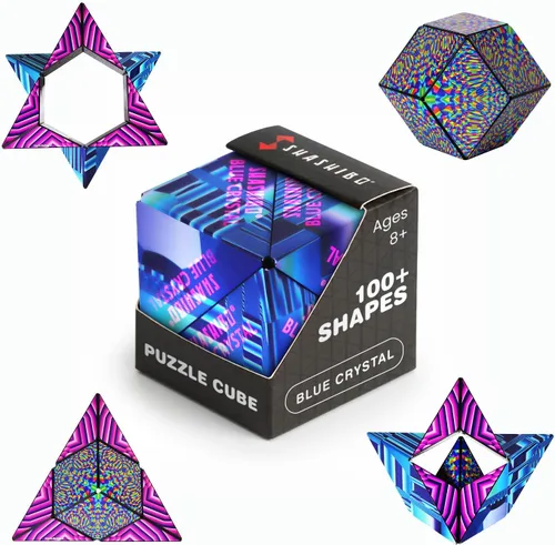 Vista 25 de Shashibo DODECA - Cubo magnético de rompecabezas, juguete para aliviar