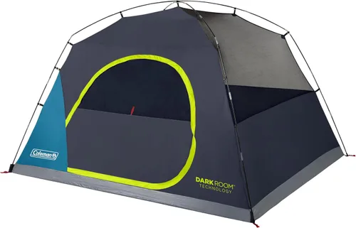 Vista 2 de Coleman Tienda de campaña Skydome para 4/6/8/10 personas con lluvia, configuración de 5 minutos, bloquea el 90% de la luz solar, un 20% más