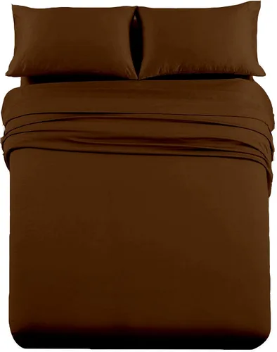 Vista 21 de Cottingon Juego de sábanas de 5 piezas tamaño King dividido para camas dobles ajustables, sábanas de microfibra de lujo suave XL para colchón