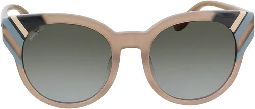 Vista 2 de Salvatore Ferragamo SF883SA 294 Opaline - Gafas de sol redondas para mujer Opaline 53-20-145
