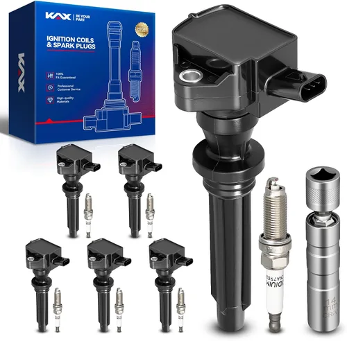 Vista 115 de Bobina de encendido KAX UF434 1 paquete Compatible con Impala, Equinox, G6, Malibu, Silverado 1500, Uplander, Torrent, Lucerne, Express 1500, Sierra