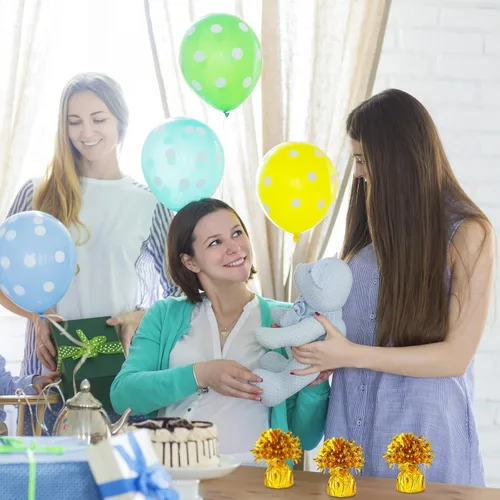 Vista 7 de Juego de 36 pesas metálicas para globos, resistentes y sólidas, para globos, centro de mesa, decoración de bricolaje para fiestas de cumpleaños