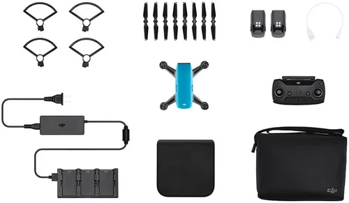 Vista 6 de DJI Spark, Fly More Combo, azul cielo