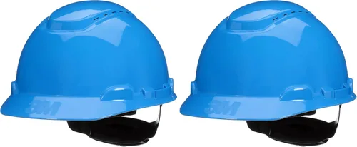 Vista 19 de 3M Hard Hat SecureFit H-700 Series - Casco de seguridad estilo gorra con sensor Uvicator, suspensión de trinquete de difusión de presión de 4 puntos